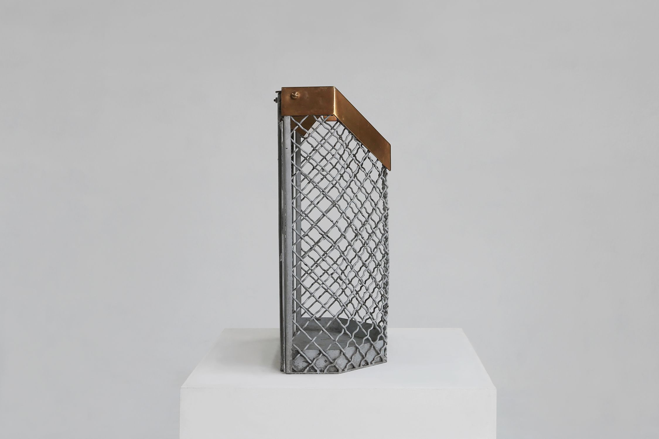 Original Eiffel Tower Trash Can from the Champ‑de‑Mars, France 1960sthumbnail